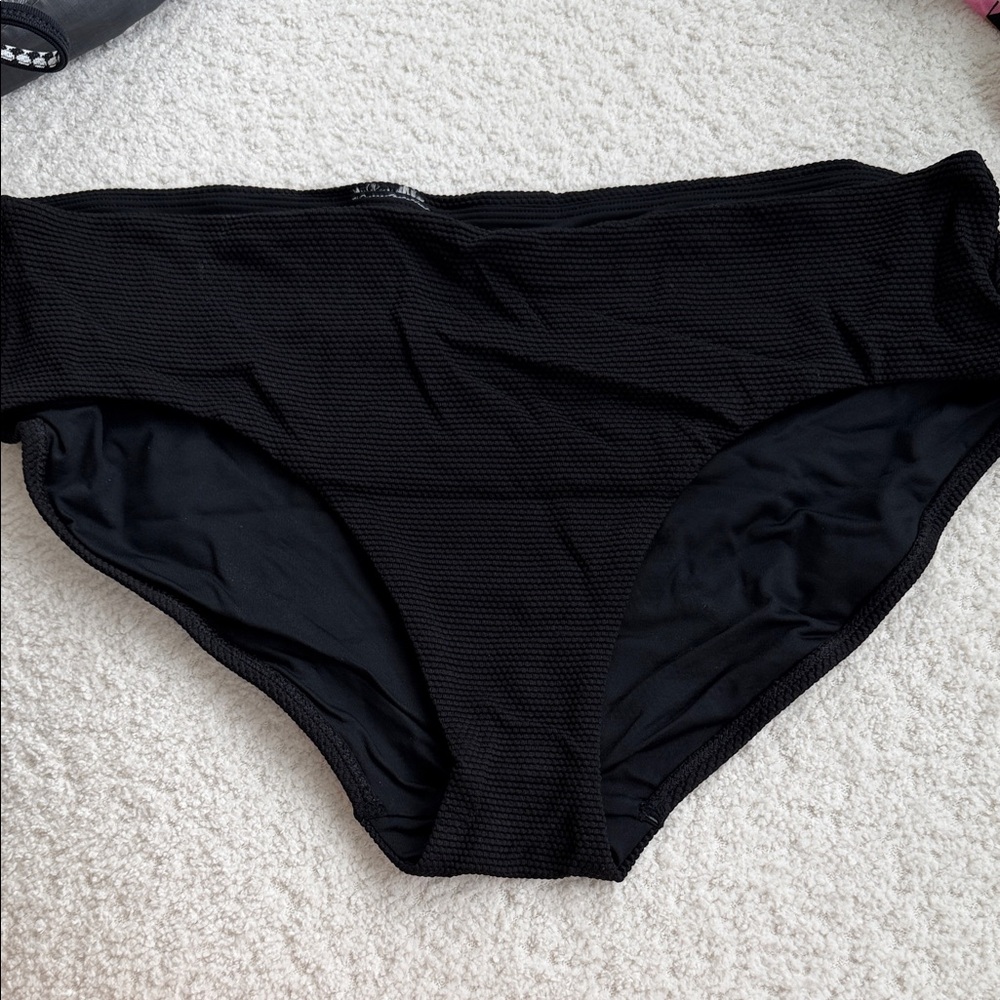 Athleta Charcoal Bikini Bottoms